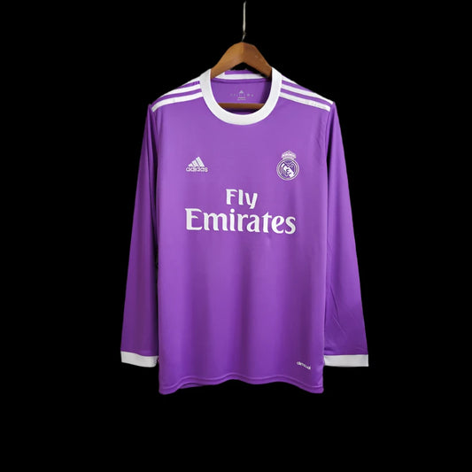 REAL MADRID RETRO LONGSLEEVE AWAY 17/18