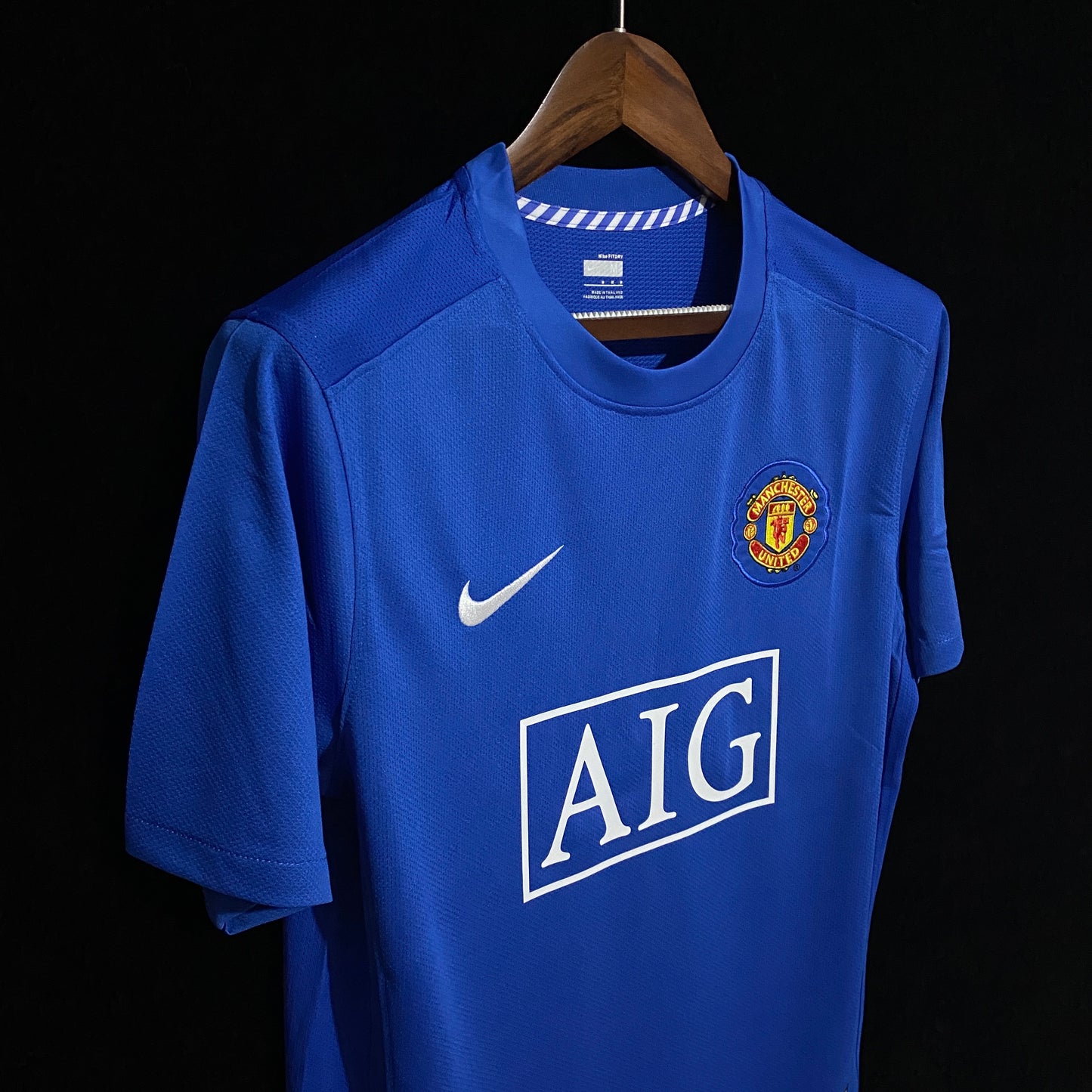 MAN UNITED AWAY RETRO BLUE 07/08