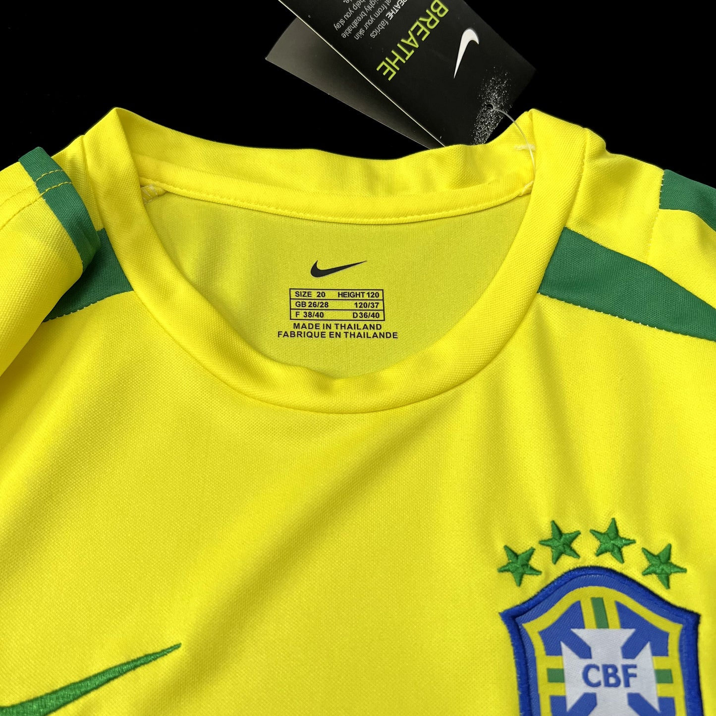 BRAZIL RETRO 2002 WORLD CUP KIDS