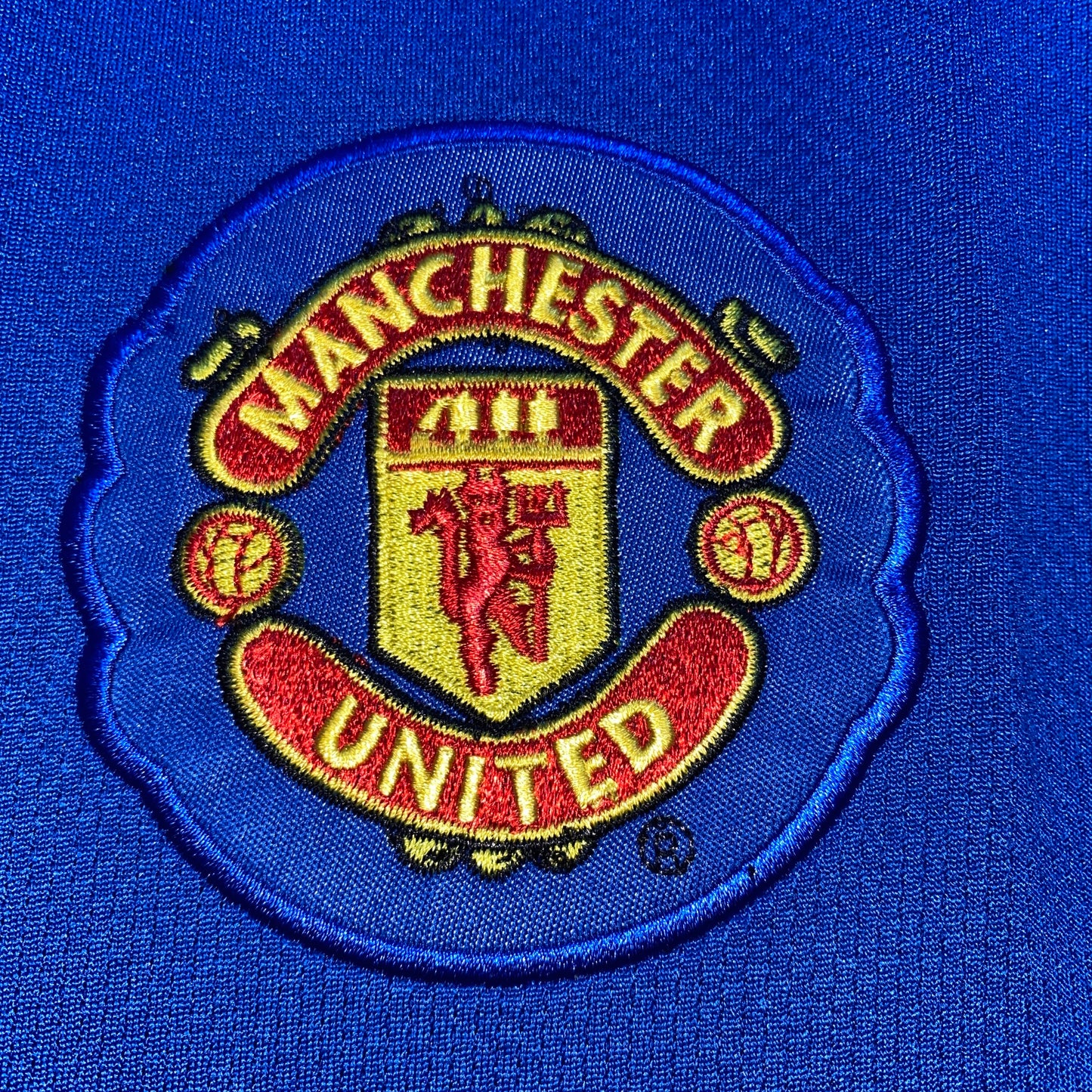 MAN UNITED AWAY RETRO BLUE 07/08